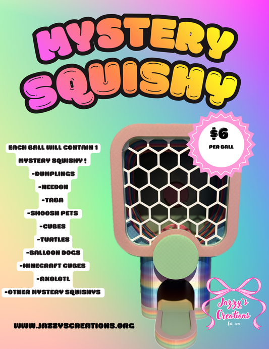 Mystery squishy ball (live)